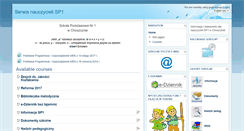 Desktop Screenshot of nauczyciele.sp1.choszczno.edu.pl