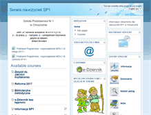 Tablet Screenshot of nauczyciele.sp1.choszczno.edu.pl
