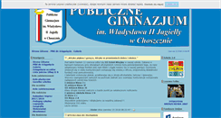 Desktop Screenshot of gimnazjum.choszczno.edu.pl